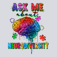 Ask Me About Neurodiversity Zipper Hoodie | Teevron
