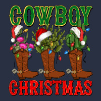 Cowboy Christmas Boots Cactus Heavyweight Sweatshirt | Teevron