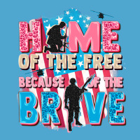 Home Of The Free Because Of The Brave Premium Hoodie | Teevron