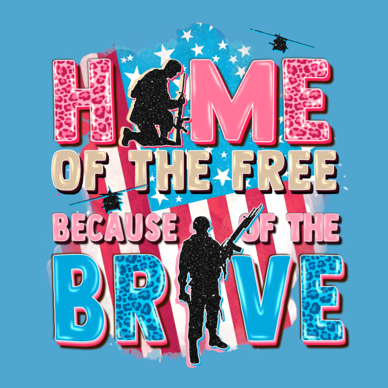 Home Of The Free Because Of The Brave Premium Hoodie by FaDigitalArtStudio | Teevron