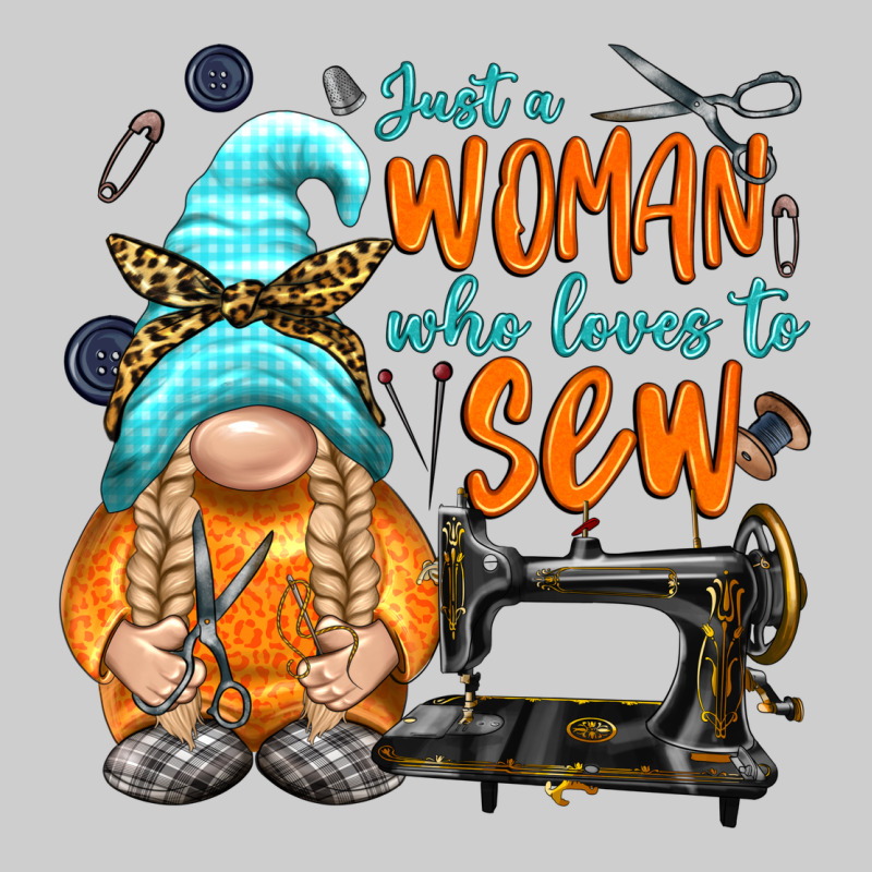 Just A Woman Who Loves To Sew Premium Tee by NancyCooperArtShop | Teevron