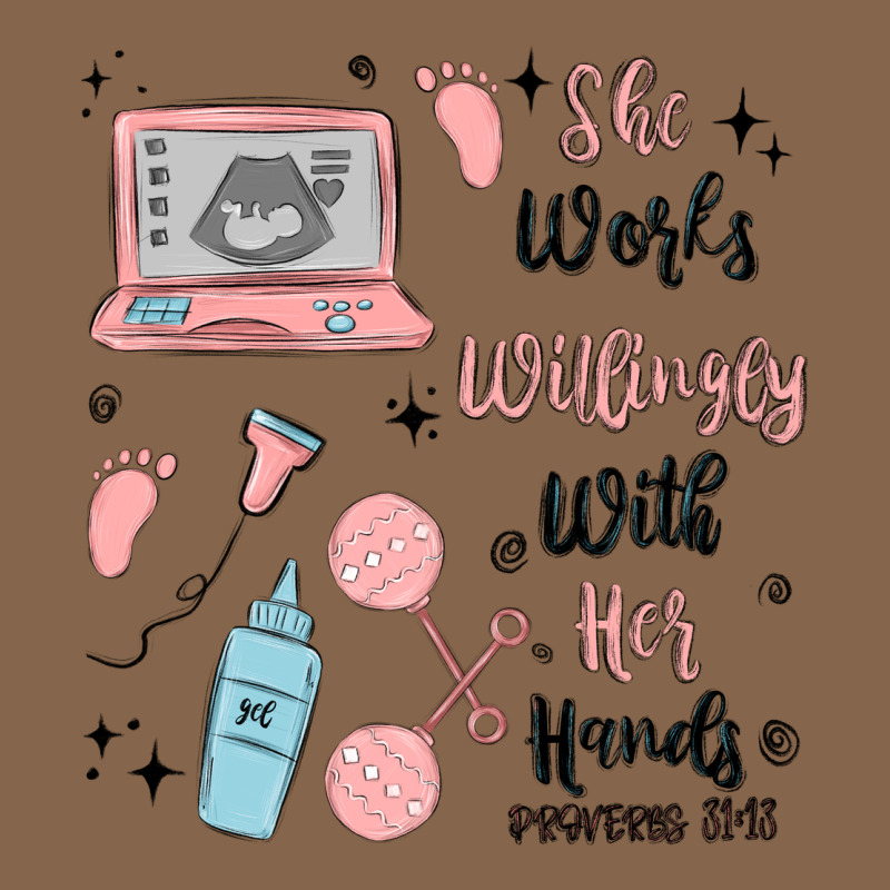 She Works Willingly With Her Hands Premium Tee by MaliasSmallBusiness | Teevron