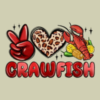 Peace Love Crawfish Heavy Core Tee | Teevron