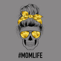 Yellow Flower Mom Skull Vintage Tee | Teevron