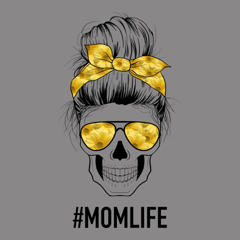 Yellow Flower Mom Skull Vintage Tee by Bettercallsaul | Teevron
