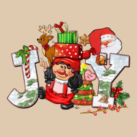 Christmas Joy Girl Gnome Heavyweight Sweatshirt | Teevron