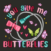 You Give Me Butterflies Heavy Core Tee | Teevron
