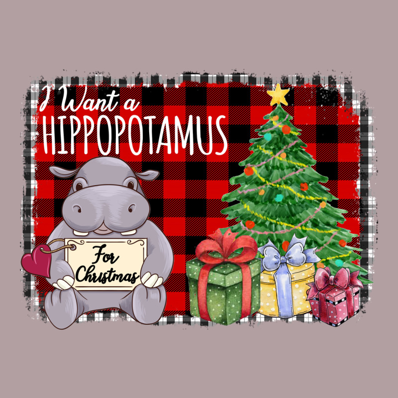 I Want Hippopotamus For Christmas Vintage Hoodie by Bettercallsaul | Teevron