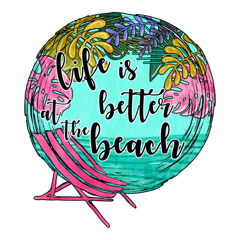 Life Is Better At The Beach Premium Tee by JahusDesignShop | Teevron