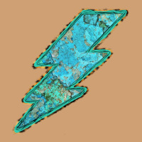 Turquoise Lightning Vintage Tee | Teevron