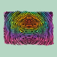 Colorful Zebra Background Classic Tee | Teevron