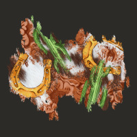 Horseshoe Cowhide Cactus Patch Heavy Core Tee | Teevron