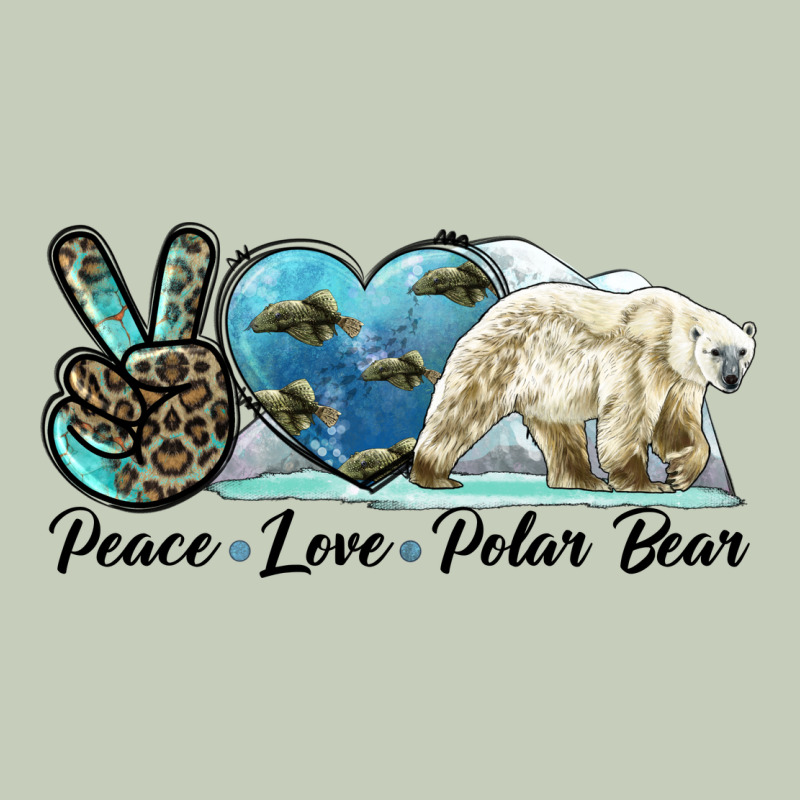 Peace Love Polar Bear Classic Tee by LillyAllenDesigns | Teevron