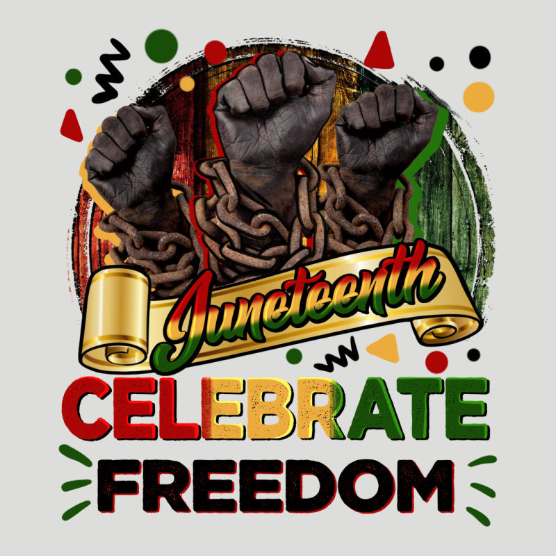 Juneteenth Celebrate Freedom Zipper Hoodie by FaDigitalArtStudio | Teevron