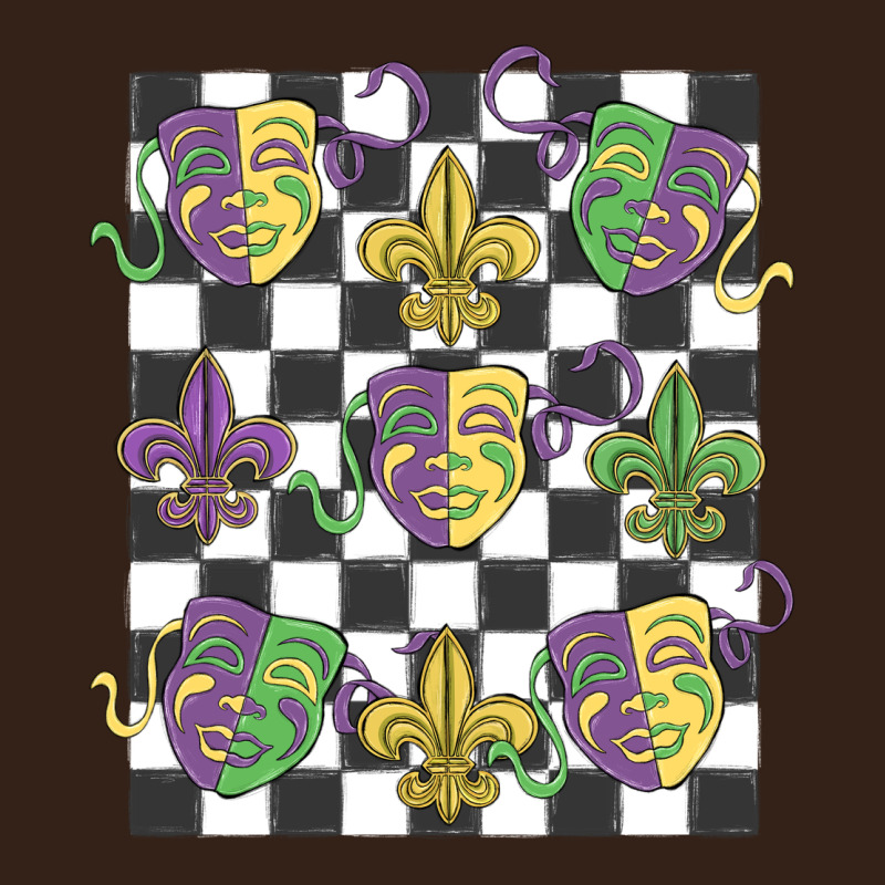 Mardi Gras Heavy Core Tee by MaliasSmallBusiness | Teevron