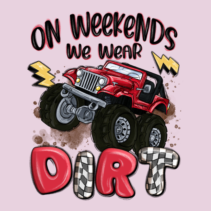 On Weekends We Wear Dirt Ladies Tee by MaliasSmallBusiness | Teevron