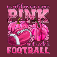In October We Wear Pink Watch Football Long Sleeve Tee | Teevron