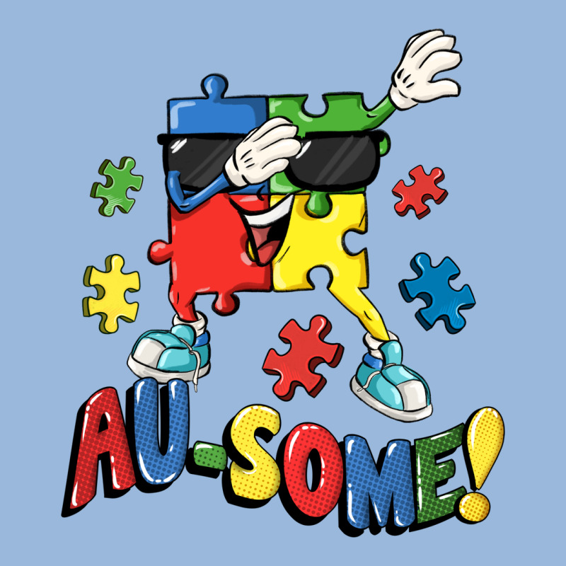 Au-some! Autism Puzzle Dabbing Premium Hoodie by FaDigitalArtStudio | Teevron