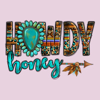 Western Howdy Honey Arrow Gemstone Ladies Tee | Teevron