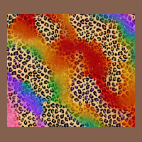 Pride Rainbow Leopard Design Zipper Hoodie | Teevron
