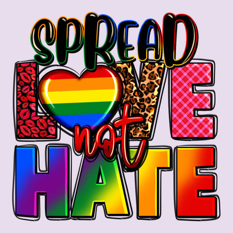 Spread Love Not Hate Premium Hoodie by FaDigitalArtStudio | Teevron