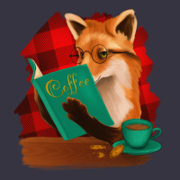 Fox With Coffee Vintage Hoodie | Teevron