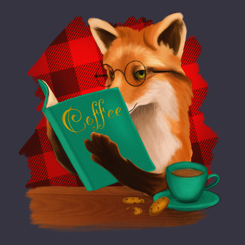 Fox With Coffee Vintage Hoodie by Bettercallsaul | Teevron
