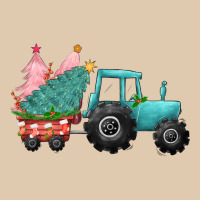Christmas Tree Tractor Heavyweight Sweatshirt | Teevron