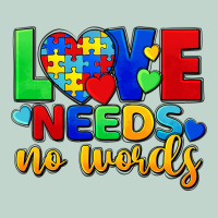 Love Needs No Words Zipper Hoodie | Teevron