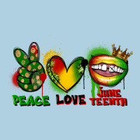 Peace Love Juneteenth Premium Hoodie | Teevron