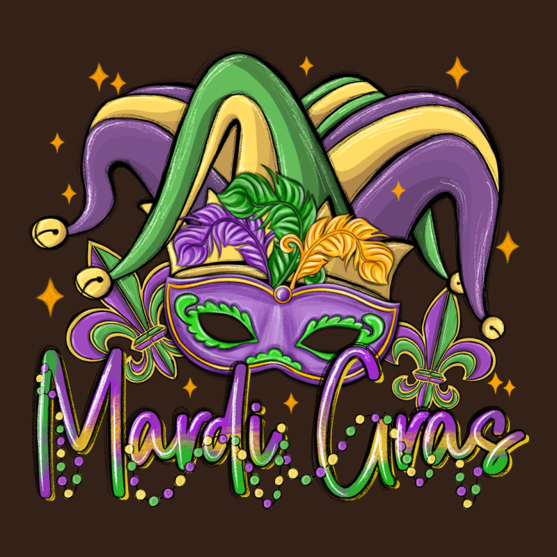 Mardi Gras Heavy Core Tee by MaliasSmallBusiness | Teevron
