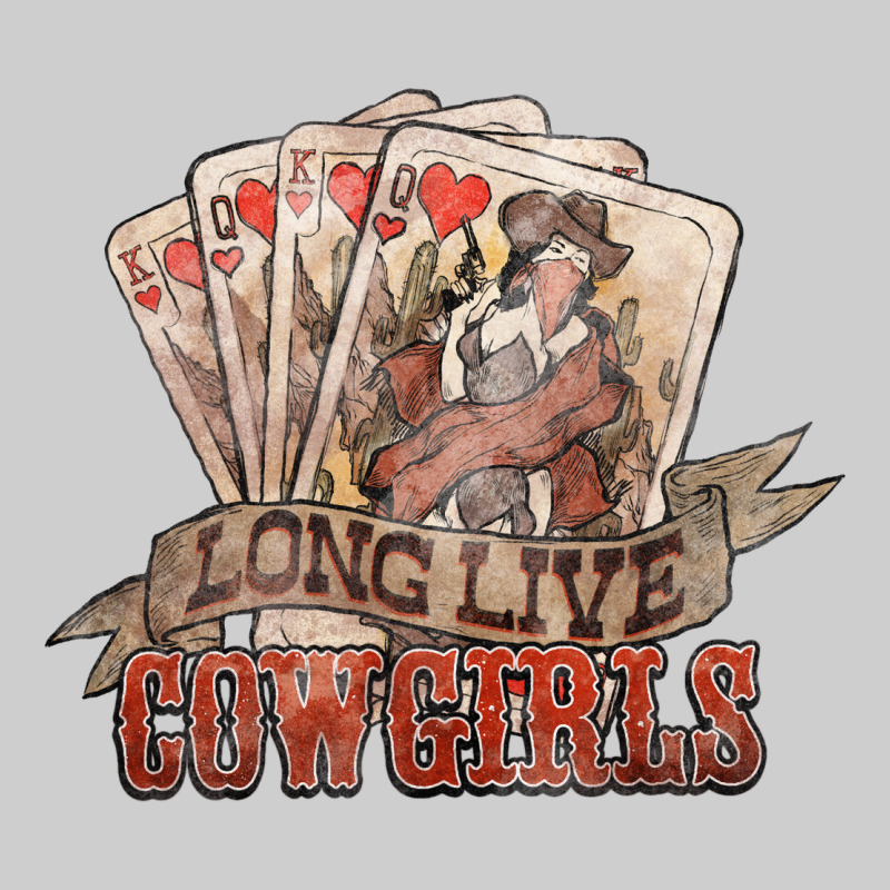 Long Live Cowgirls Cards Premium Tee by NancyCooperArtShop | Teevron