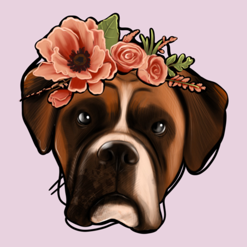 Floral Boxer Ladies Tee by Jasminsmagicworld | Teevron