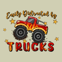 Easily Distracted By Trucks Heavy Core Tee | Teevron