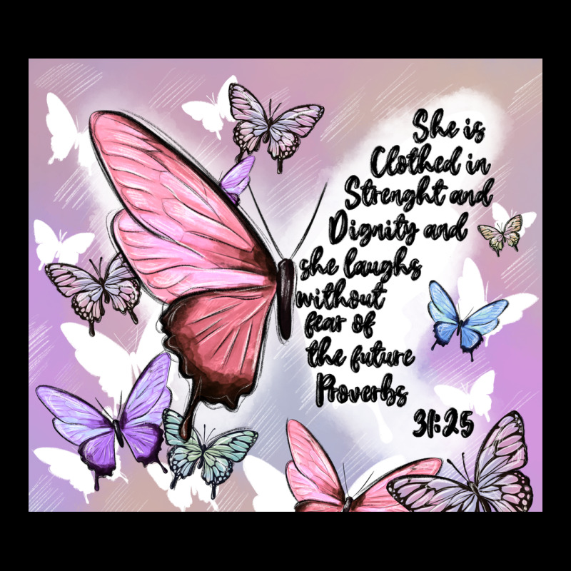 Bible Verse Ladies Tee by MaliasSmallBusiness | Teevron