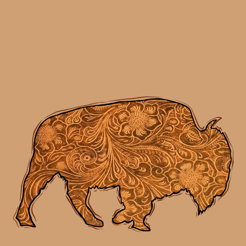 Western Vintage Bison Silhouette Vintage Tee by Bettercallsaul | Teevron