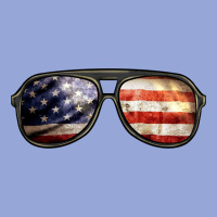 Amerıcan Flag Glasses Classic Tee | Teevron