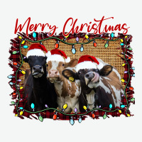 Merry Christmas Cows Urban Heavy Tee | Teevron