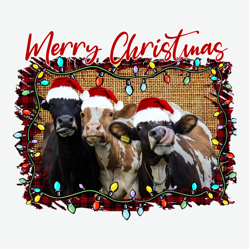 Merry Christmas Cows Urban Heavy Tee by Bettercallsaul | Teevron