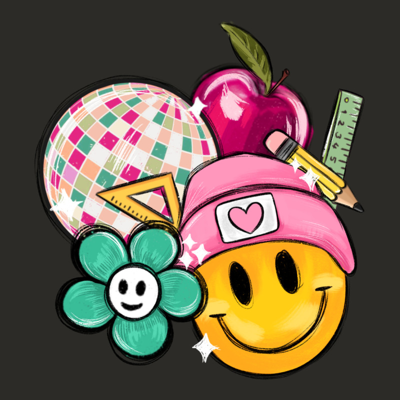Smiley Face And School Elementary Heavy Core Tee by MaliasSmallBusiness | Teevron