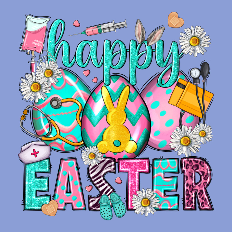 Happy Easter Eggs Nurse Long Sleeve Tee by NancyCooperArtShop | Teevron