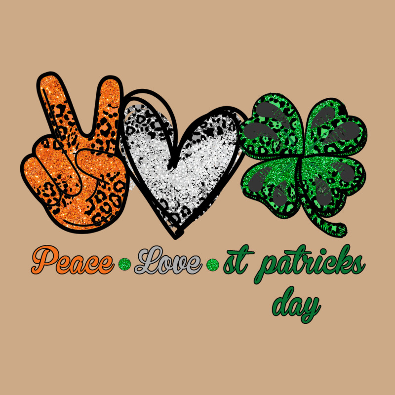 Peace Love St Patrick's Day Vintage Hoodie by Bettercallsaul | Teevron