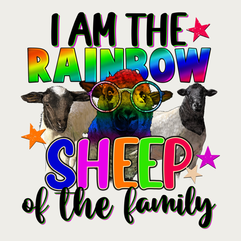 I Am The Rainbow Sheep Of The Family Zipper Hoodie by FaDigitalArtStudio | Teevron