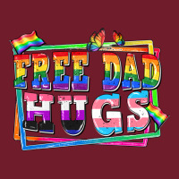 Free Dad Hugs Pride Zipper Hoodie | Teevron