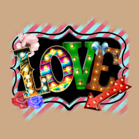 Love Frame Digital Valentines Day Vintage Hoodie | Teevron