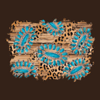 Gemstone Wood Leopard Background Heavy Core Tee | Teevron