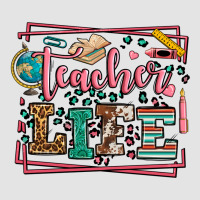 Teacher Life Leopard Frame Premium Sweatshirt | Teevron