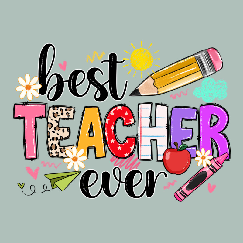 Ibest Teacher Ever Heavyweight Hoodie by CowhideDigitalArt | Teevron