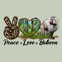 Leopard Peace Love Baboon Classic Tee | Teevron