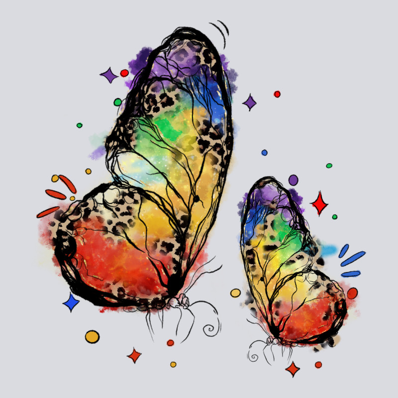 Rainbow Butterfly Pride Zipper Hoodie by FaDigitalArtStudio | Teevron